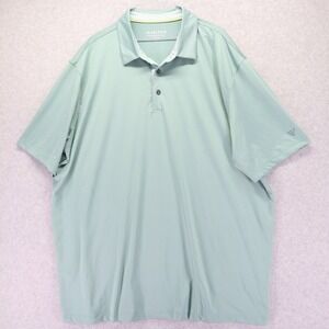 Maelreg Polo Shirt Mens 3XL Performance Golf Stretch Flex Green‎ Short Sleeve